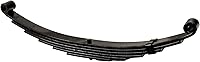 Vista 2 de The Trailer Parts Outlet - Muelles de doble ojal de 6 hojas de 25 1/4" x 1 3/4" para eje de remolque de 7000 libras, par de 2
