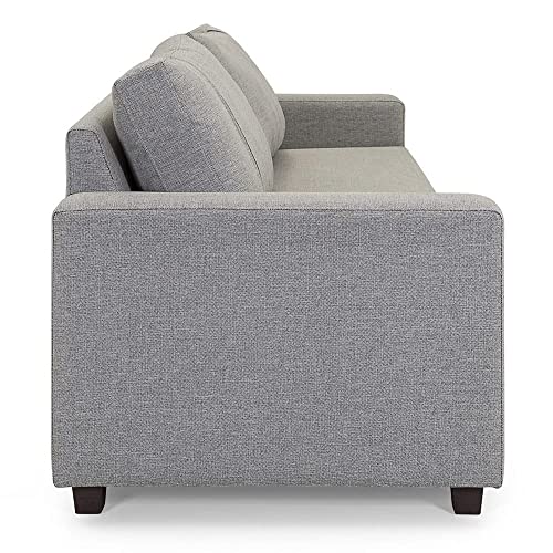 Sofá 3,5 Lugares Herval Clean, Linho Cinza