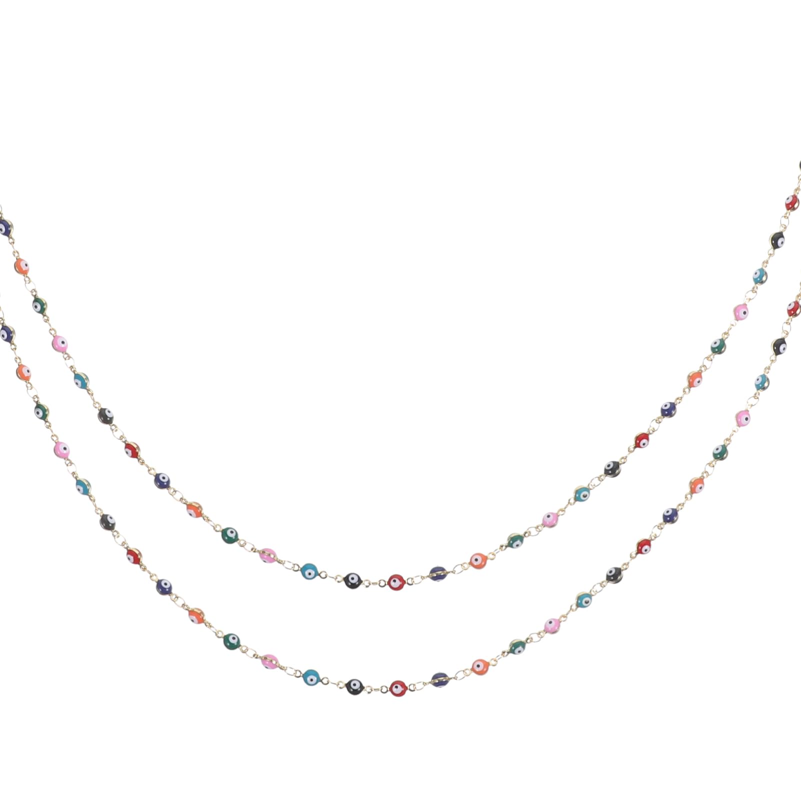 Tofficu 5 Set di Catene di Ricambio per Gioielli Multifunzionali per Artigianato Catene Decorative A Maglie 2 Pezzi*5