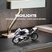 SHINESIGNAL for BMW S1000RR 1:12 Motorcycle Model Toy, Metal Die-cast with Plastic, Mini Moto Collectible Gift for Adults