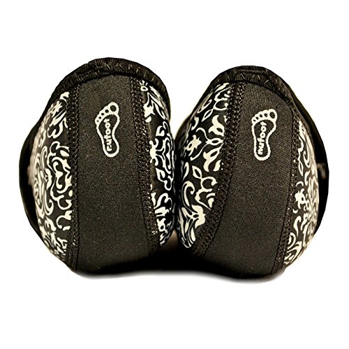 Sapatos femininos Nufoot Betsy Lou Fuzzies, melhores sapatilhas dobráveis e flexíveis, chinelos, chi