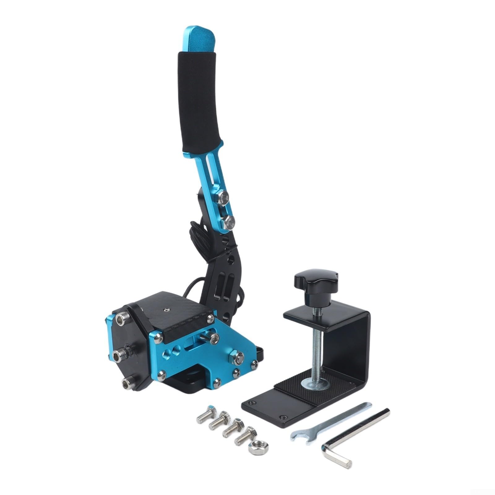 Freno a mano PC Racing con interfaccia USB, sensore Hall senza contatto, tensione della molla personalizzabile, robusta costruzione in alluminio, compatibile con logitech G27 G29 G920 per giochi alla