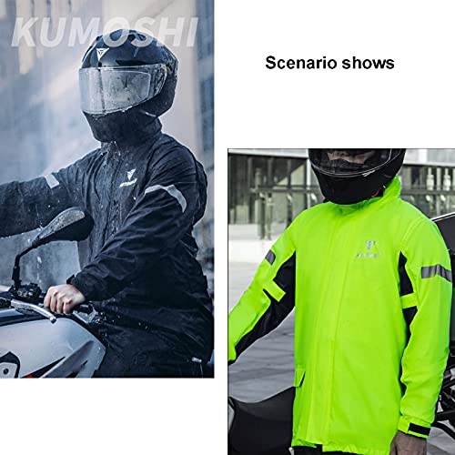Chaqueta impermeable ligera con capucha para hombre M miniatura 2