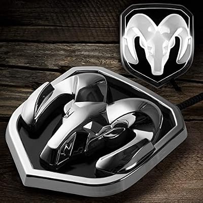 2009-18 RAM Lighted Grille Emblem, Chrome