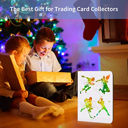 Hesplus Sports Card Binder 9-Pocket Trading Card Binder 900 Pockets Double Sided Pockets For Baseball Card Binder Football Baseball Basketball Hockey Card And Other Tcg Collection Storage Album #TOP5