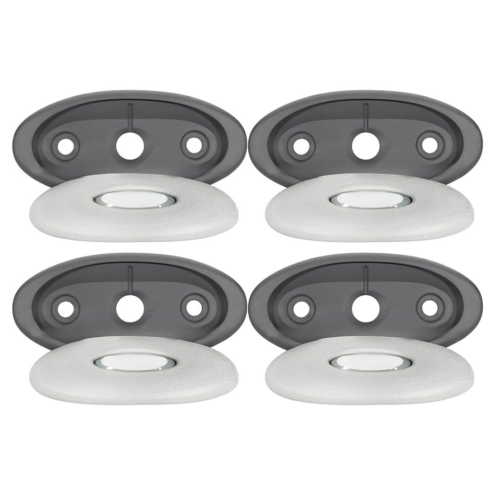Cojín ovalado para jacuzzis serie J-300 (2007-2013), cómodo reposacabezas con respaldo (4 unidades)
