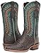 ARIAT Men's Futurity Time Western Boot - Distressed Charcoal/Blue Glory, 9.5 Medium