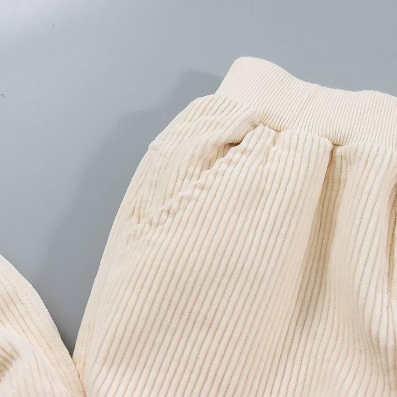Baby Boys Corduroy Material Fashion Clothes Sets Long Sleeved Jacket+Long Pants Casual 2pcs Clothing Suit - Image 9