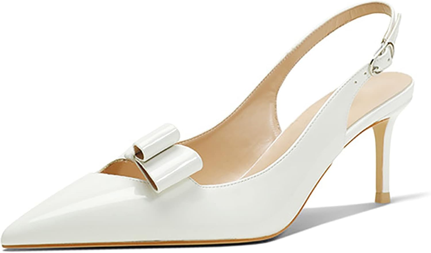 Chaussures habillées bout pointu et talon moyen pour danser tout le mariage