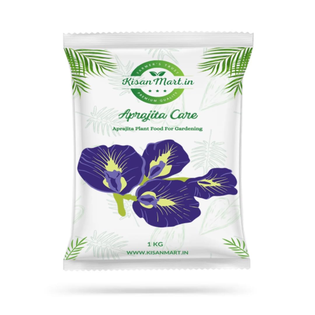 Kisanmart Aprajita Care Organic Plant Growth Booster & Bio-Stimulant Granules | Plant Food | Micronutrients for Plants | Organic Fertilizer | Flower Booster | Fertilizer for Aprajita Plant (500 Grams) (B0DFV3QHNK) Amazon Price History, Amazon Price Tracker