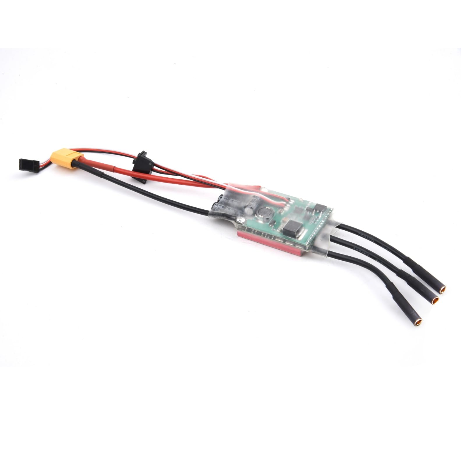 Regolatore velocità Rc per Axial per Traxxas per SCX10 per TRX4 per TRX6 1/8 RC Crawler Car AM32 60A 2 4S / 80A 2 6S Brushless ESC Connettore di Aggiornamento Programmazione