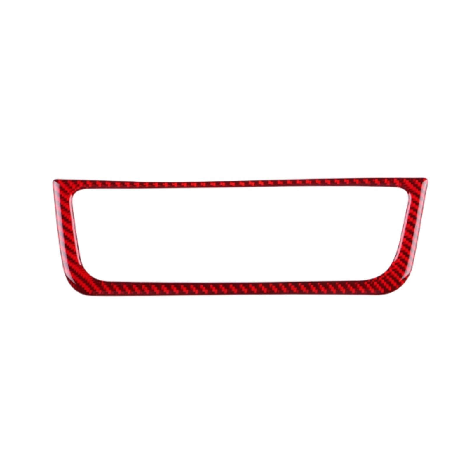 QBKGMEWCA Car Central Control Frame Compatible for SEAT Ibiza 6J 2009 2010 2011 2012 2013 2014 LHD RHD Real Soft Carbon Fiber Panel Trim Sticker(Type2)