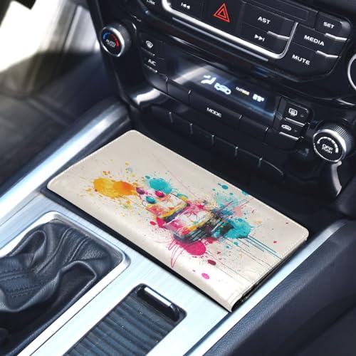 Organizador De Auto Cuero Ligero miniatura 5