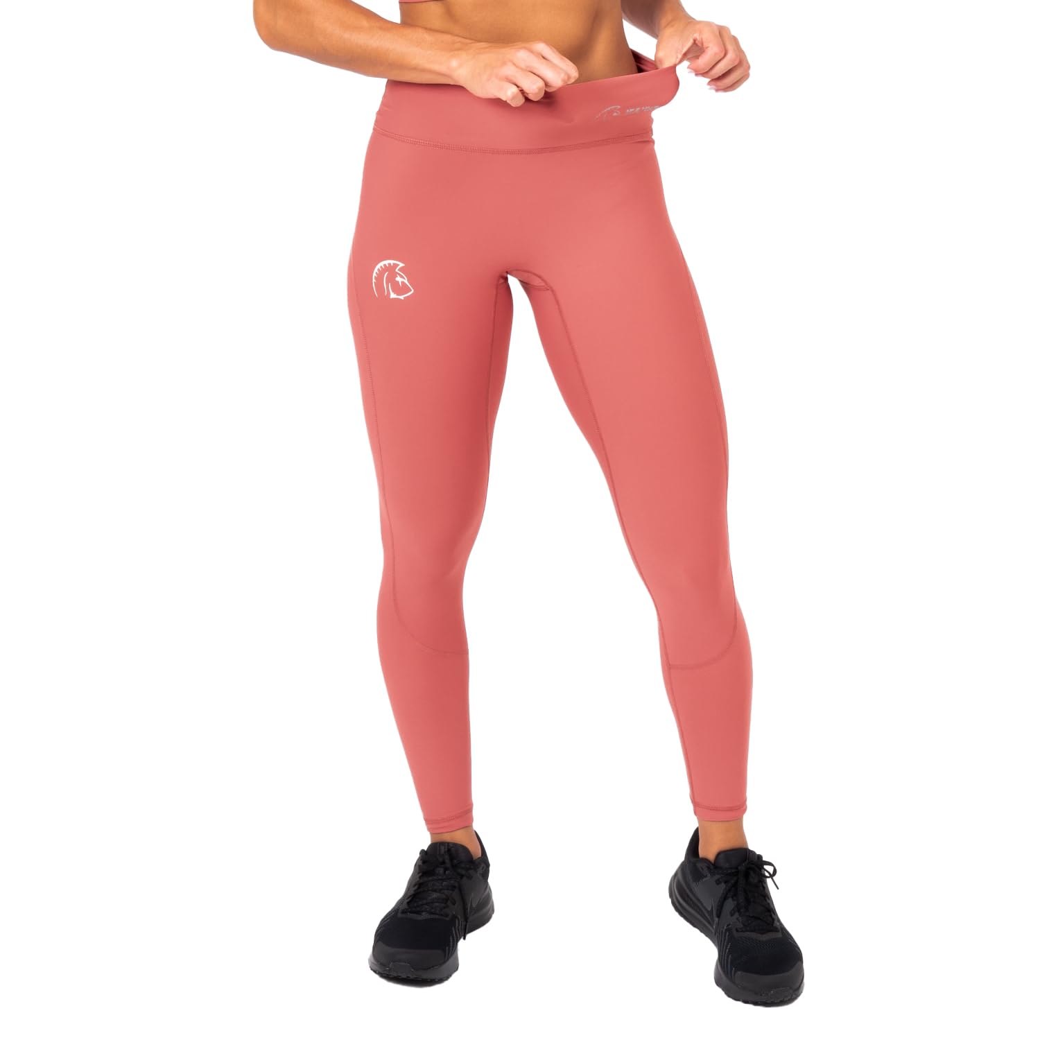 Mallas Deporte Mujer, Largas AuraLux II Tights Core Rose Pink, de Cintura Alta, con Lycra AuraLux, Gran Adaptación al Cuerpo, Costura Plana y sin Roces