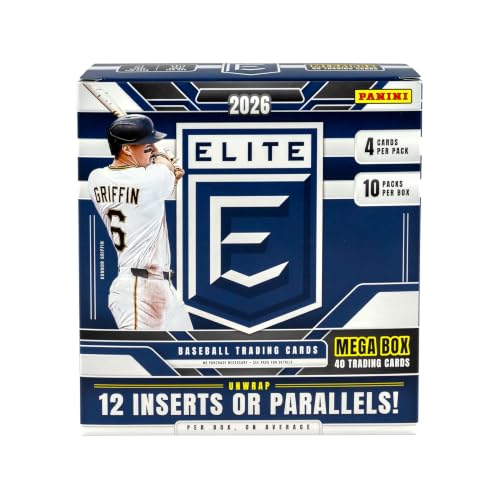 2026 Panini Donruss Elite Baseball Trading Cards Mega Box