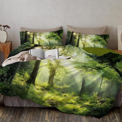 Housse de couette 200x200cm en microfibre douce et réversible - 3