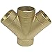 Nibco E265500 2 x 1-12 in. Double Red 45 deg Wye Pipe Fitting