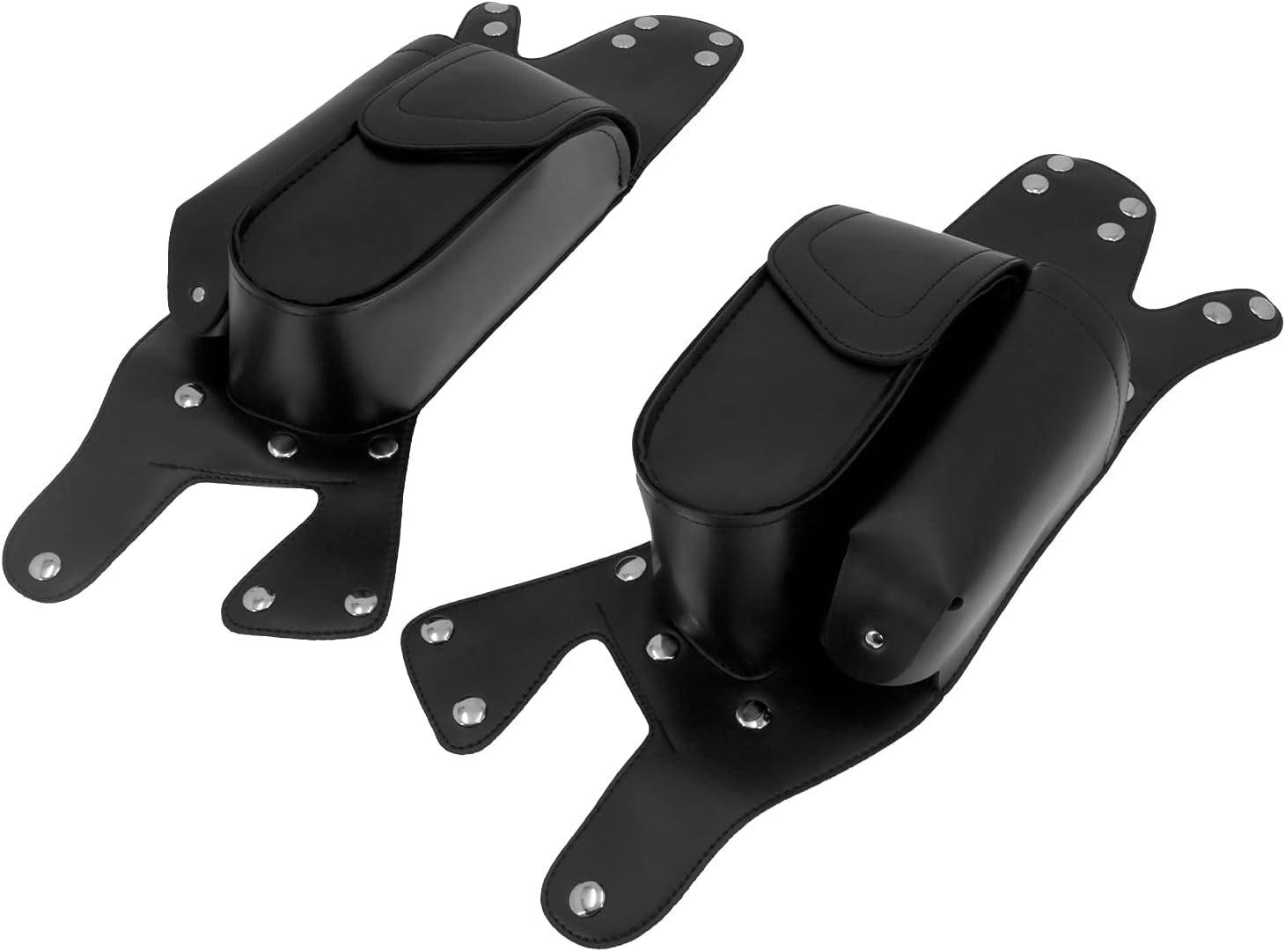 HDBUBALUS Saddlebag Guard Bag with Water Bottle Holder Fit for Harley Touring Road King Electra Glide Road Glide 1993-2025 1 Pair
