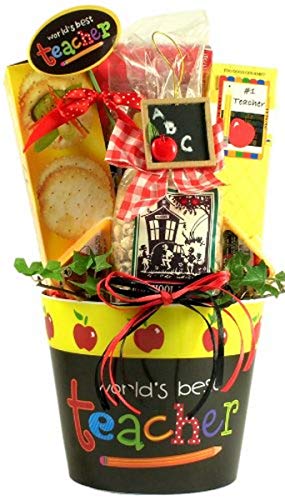 World&rsquo;s Best Teacher, Gift Basket for Teachers