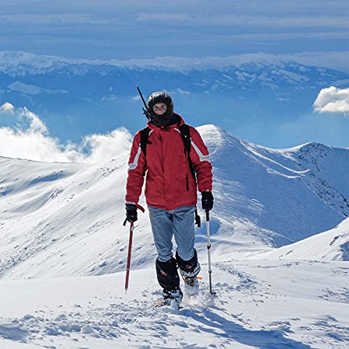 Image of Naturehike Winter Down Hood Outdoor Windproof Down Cap Warm Goose Down Hat for Hiking Skiing Cycling (Black)