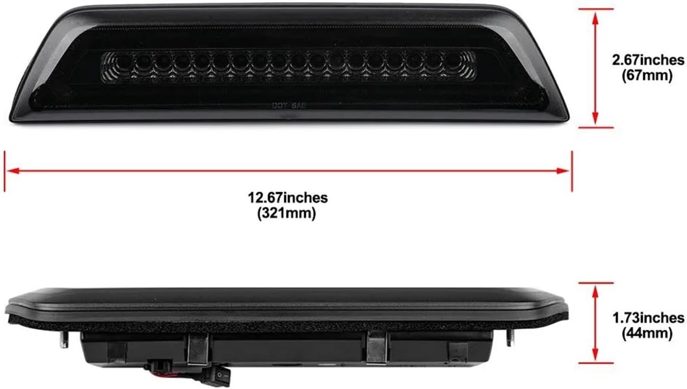 Third Brake Light High Level 3rd Brake Light Stop Lamp 8P4945097C For A3 For Sportback 2004 2005 2006 2007 2008 2009 2010 2011 2012 LED Strip Light Rear Brake Lights image 2