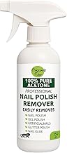 Organic One Acetone Nail Polish Remover - 250 ml | Professional Grade Formula | Fast Drying | Nourishing | Versatile Use | Easy to Use | No Residue