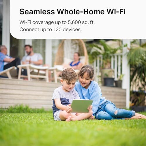 Image of TP-Link Deco X15 Dual-Band AX1500 WiFi 6 Mesh Wi-Fi System | Replaces Routers and Extenders | Covers up to 5,600 sq.ft., 2 Gigabit Ports per Unit, Supports Ethernet Backhaul, (Pack of 18)