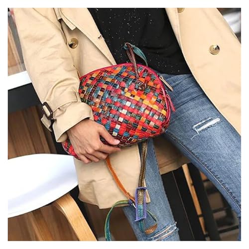 Women Shoulder Handbags Shell Bag Colorful Small Knitting Money Zipper Crossbody Bags Fit For Girls Bolsa Feminina3