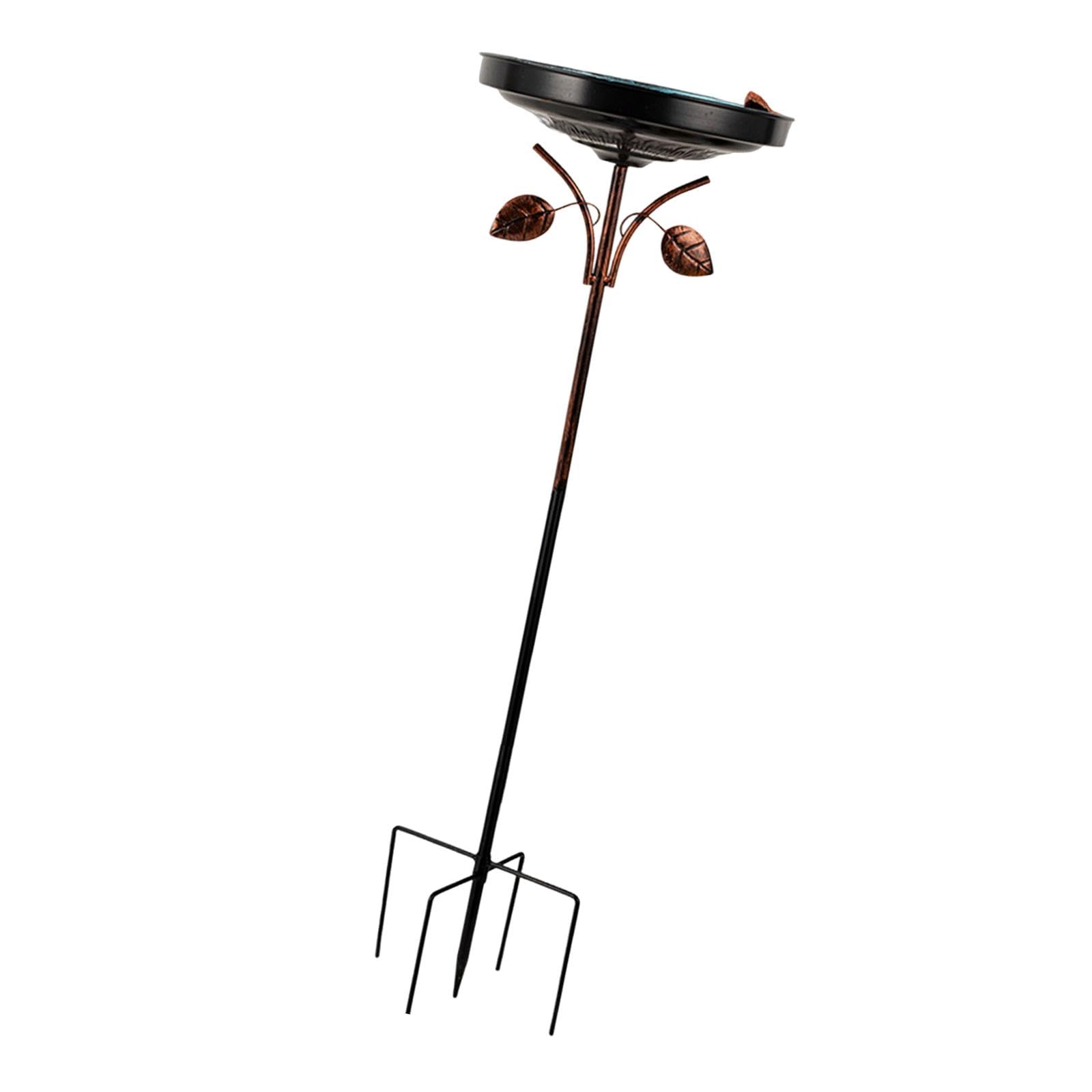 Vaschetta per Uccelli da Giardino, Base a 5 Punte, Multiuso, Design, Accessori da Giardino, Mangiatoia per Uccelli da Esterno,