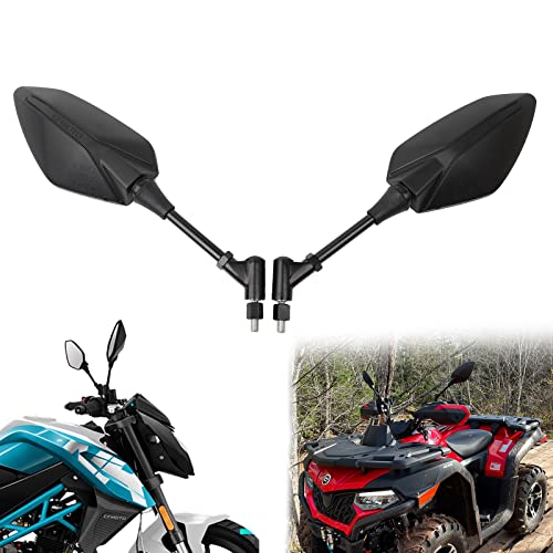Minho CFMOTO Cforce 600 800 1000 ATV View Mirrors Left&Right Fit for All 8MM Mounting Mracket.CF150 250NK. Cfmoto OEM 9AY0-200200/9AY0-200300
