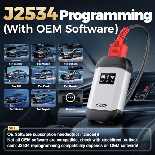 XTOOL D9 MAX Automotive Diagnostic Scanner, J2534 Reprogramming Tool, Wireless Bidirectional Scan Tool, OBD2 Scanner with Topology Mapping, 45+ Relearns, ECU Coding, FCA/DoIP/CAN FD, 3 Years Update - Image 5