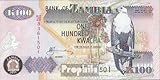 Sambia Billete Sambia Pick-número: 38j sin circular 2011 100 Kwacha (dinero para coleccionistas - sin medio de pago) Aves