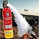 notlok Safety Work - 2X 750g Feuerlöschspray ohne Fluor | Hautfreundlicher Feuerlöscher Schaum für Brände A F & E bis 1000 V | Mini Feuerlöscher Auto - Feuerlöscher Haushalt, Auto Feuerlöscher Klein