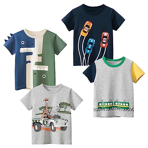 TABNIX Boys' 4-Pack Tiger 4