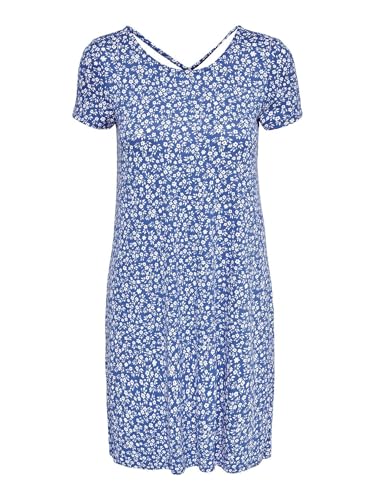 Robe noire Only Onlbera JRS à manches courtes pour femme