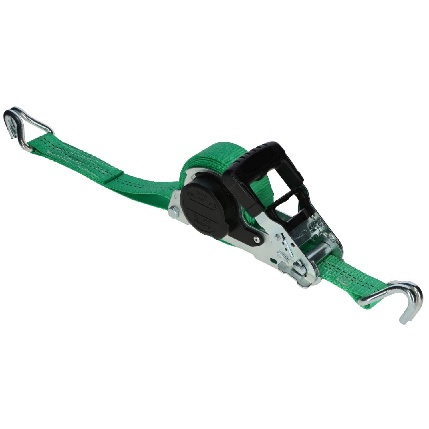 Kerbl 37180 Cinghia Di Fissaggio Automatica Con Avvolgicintura – 1,8 M X 25 Mm – Portata 600 Kg – Blu