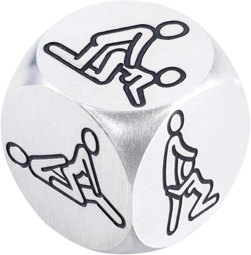 10th Anniversary Tin Gift Sex Dice for Adult, 6 Year Iron Sex Games for Couples, Romantic Gifts for Him Her, Anniversary Date Night Gifts for Husband Wife Boyfriend Girlfriend Women Men