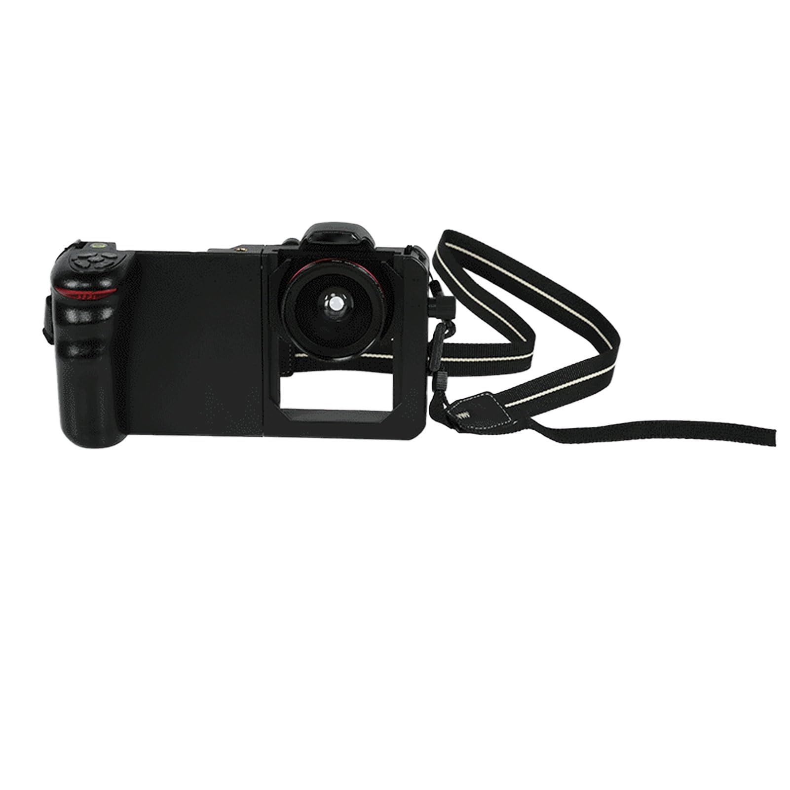 Generic Impugnatura Stabilizzatrice a Doppia Lente BT per Fotografia Portatile per Smartphone Universali, Accessorio Versatile di Produzione Video per Vlogger, 8,27 * 4,45 * 2,76 Pollici