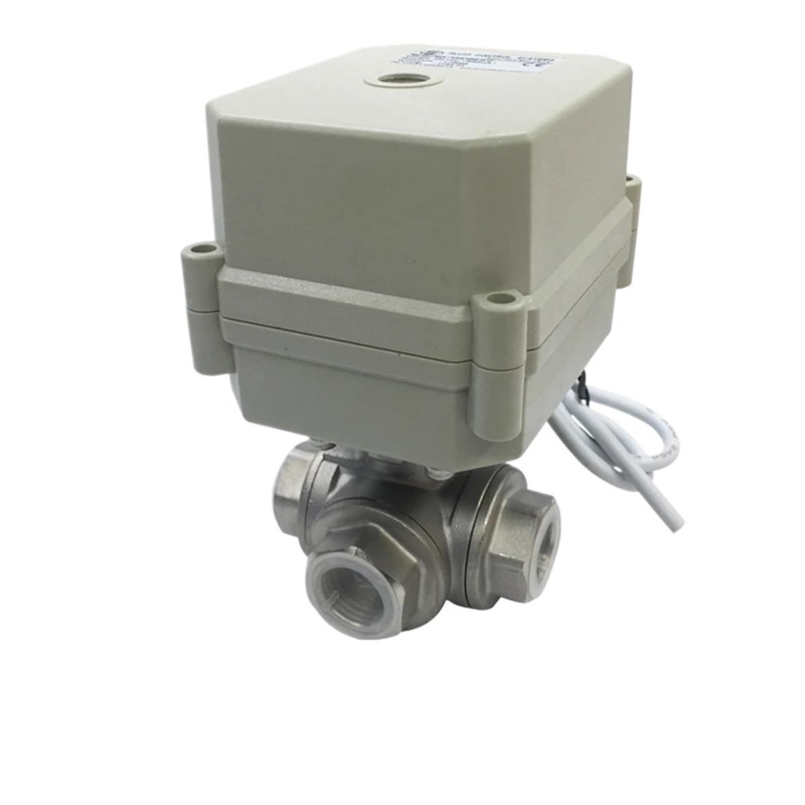 Vanne motorisée 3 voies en acier inoxydable CR502 pour réseau d'eau potable