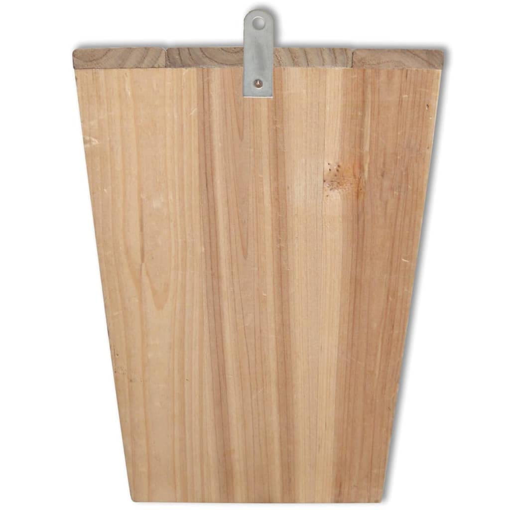 Fledermaushaus, 22 x 12 x 34 cm, 2 Stück, Artikelmaterial: Massivholz