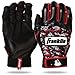 Franklin Sports MLB Digitek Baseball Batting Gloves - Gray/Red Digi - Adult X-Large