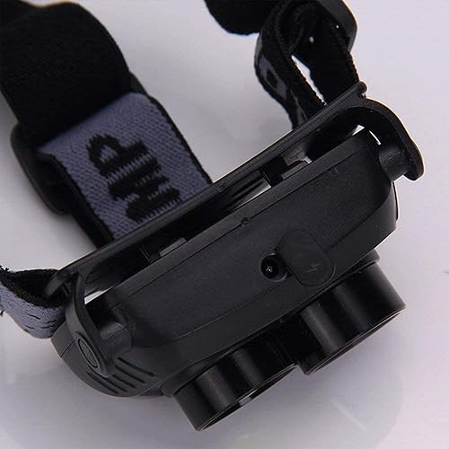 Miniatura 8 de PULABO COB Lámpara de cabeza ultra brillante 3W LED lámpara de cabeza portátil Faros de camping para actividades al aire libre negro práctico y