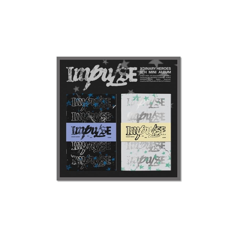 Xdinary-Heroes IMPULSE [Photobook 2 Ver Set] 9th Mini Album