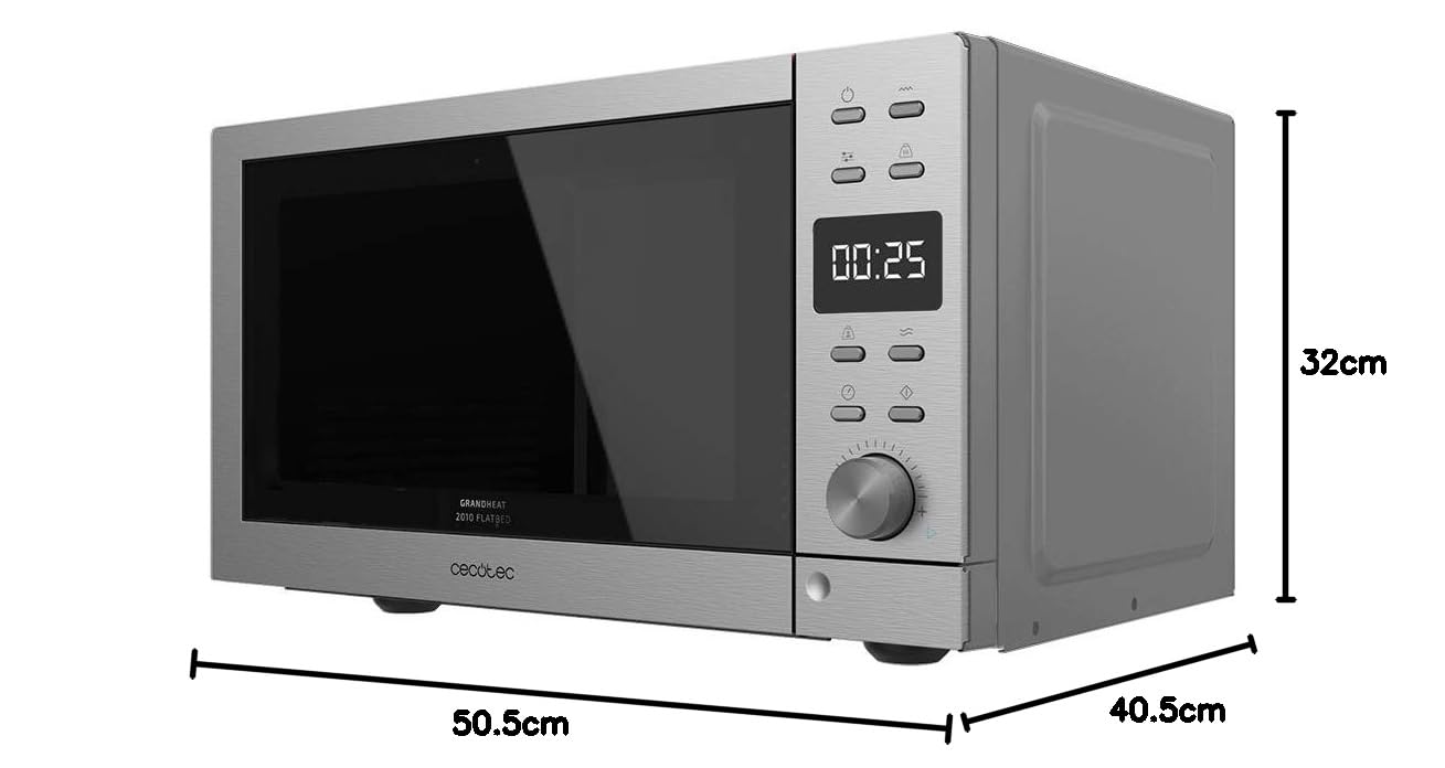 Cecotec Microondas Con Grill 20 L Grandheat 3150. 700 W Y 1000 W Grill - 4