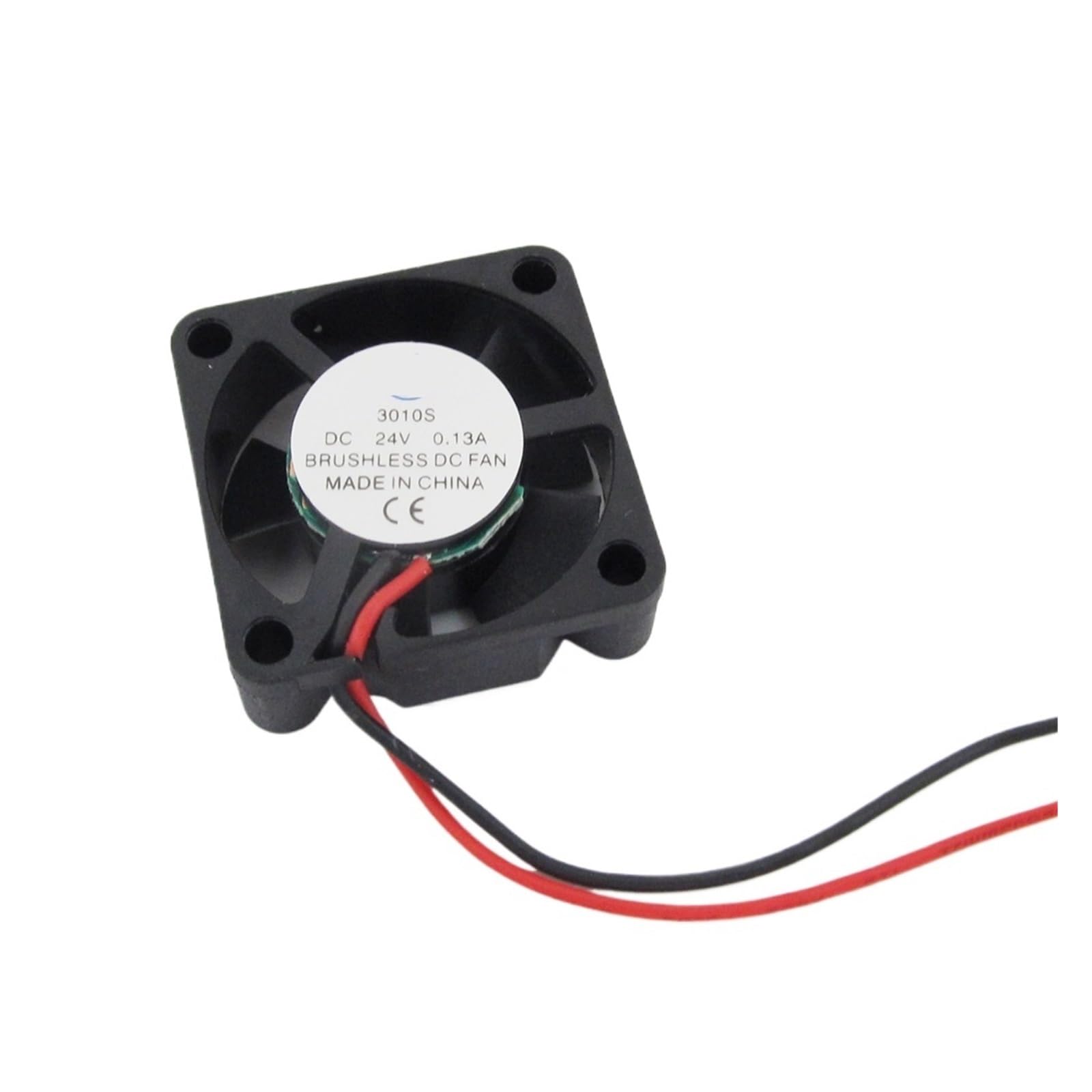 OKEWGHFL 100 Pack Brushless DC Cooling Fan 30x30x10mm 3010 24V 0.13A 5 Blades 2 Pins
