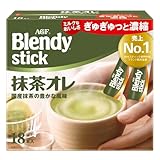 AGF ブレンディ スティック 抹茶オレ 18本 【 粉末 抹茶 】