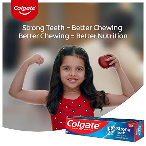 Image of Colgate Cavity Protection Strong Teeth Toothpaste with Amino Shakti - 1000gm (500gX2) Saver Pack , India's No.1 Toothpaste