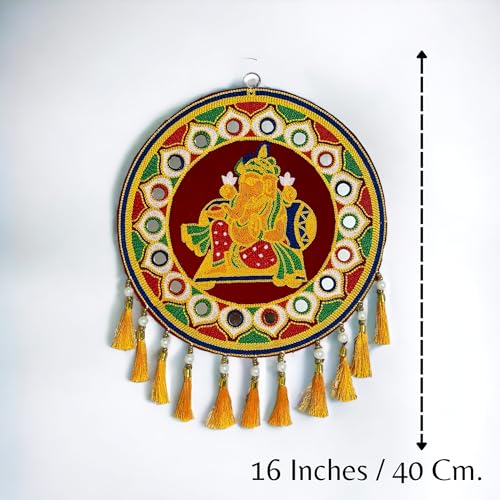 Image of Traditional Wall Decor Ornament for Home Decor /Wall Hanging for Entrance (Rnd-Gny07)