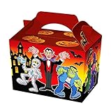 PLAYWRITE 12 x Boîtes Repas de fête d'halloween/Treat