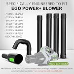 Sealegend 8.3FT Gutter Cleaning Attachment Compatible with EGO Leaf Blower - Image 2